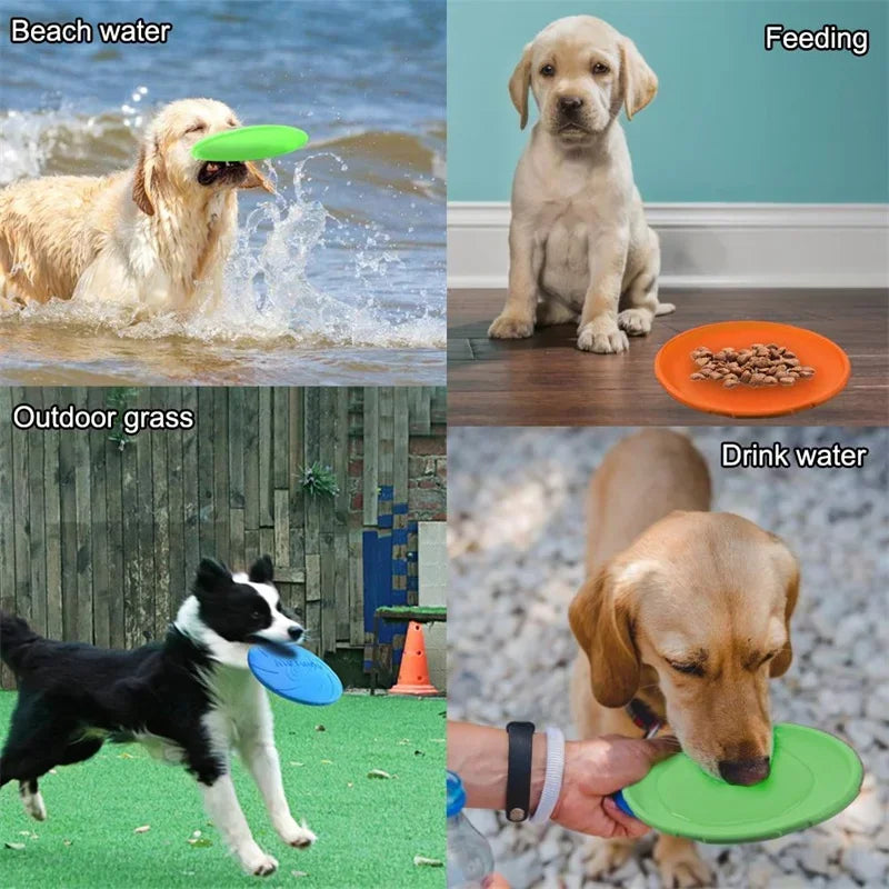 Gummi frisbee olika storlekar!