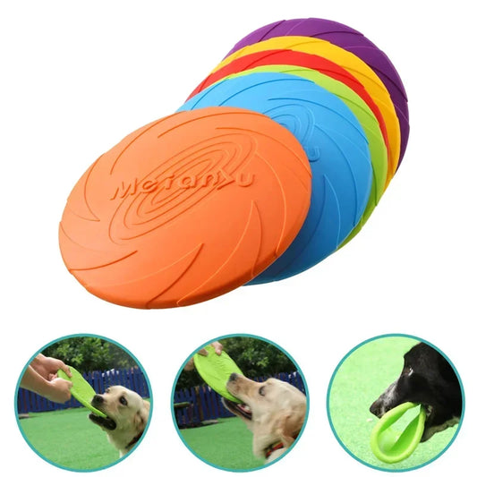 Gummi frisbee olika storlekar!